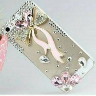 SQL SHOP Case bling ribbon crystal | Custom Phone case