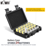 Kiwotos เคสแบตเตอรี่ RBC-24XCR IP67กันน้ำและกันฝุ่นกล่องป้องกันแบตเตอรี่สล็อตแนวตั้ง24นิ้วสำหรับ CR1