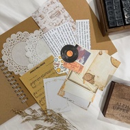 20 pcs journal kit Scrapbook Journaling Journal Kit Journal Kit Vintage Diary Decorative paper deco 