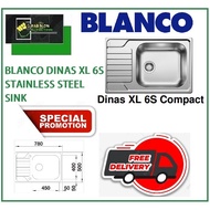 BLANCO DINAS XL 6S COMPACT STAINLESS STEEL SINK