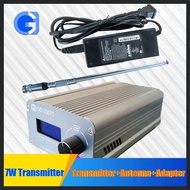 GD-2007S-ALL 7W FM Transmitter 7watt Stereo broadcast FM 3 in 1 Transmitter+Antenna+Adapter BH1414K+