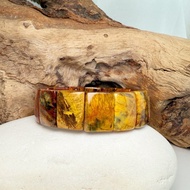 王者無畏/潛能/勇氣-黃紅彼得石手排