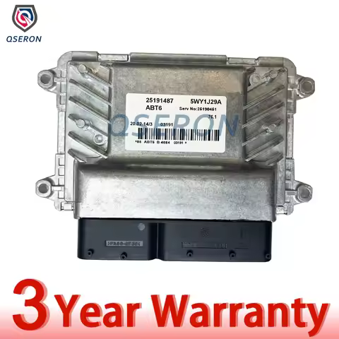 25191487 76.1 5WY1J29A Engine ECU ECM Electric Control Unit Module for Chevrolet Cruze