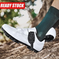 Fast Shipping Ready Stock Road Bike Lock Shoes Non-Lock Men's Cycling Shoes Breathable Hard-Soled Cycling Leisure Locked Mountain B QANI