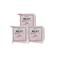 KEISHA White Skin Naturals Milky GlutaWhite Premium Soap 70g x 3 Bars XZTJ
