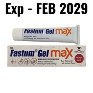 Fastum Gel Max Muscle Joint Pain 50g Rheumatic Tiger Balm Voren Bengay Salonpas Panaflex