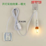E14 Screw Lamp Holder Wire Hanging Socket Lamp Strip Switch Plug led Bulb DIY Table Lamp Holder Lamp