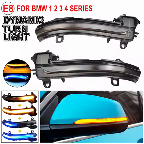 2pcs Dynamic Turn Signal LED Light Side Mirror Indicator For BMW X1 F48 X2 F39 1er F40 2er F45 F46