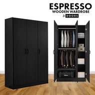 พร้อมส่ง !! 2/3 Door wardrobe closet wood ตู้เสื้อผ้า ตู้เสื้อผ้าไม้ ตู้ ตู้เก็บผ้า ตู้จัดเก็บ ความส