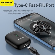 Awei T21 TWS Wireless Bluetooth 5.0 Sport Earbuds / Wireless Charging Case / Smart Touch