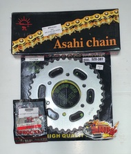 โซ่สเตอร์ GPX GR150 520-13-40 sun+pch+sun