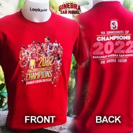 PBA BARANGAY GINEBRA SAN MIGUEL CHAMPION 2022-2023 T-SHIRT