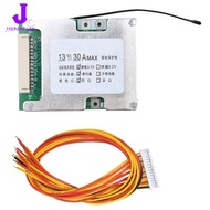 【Huang Li Electronics】BMS 13S 48V 30A Battery Protection Board 18650 Battery Balanced Equalization F
