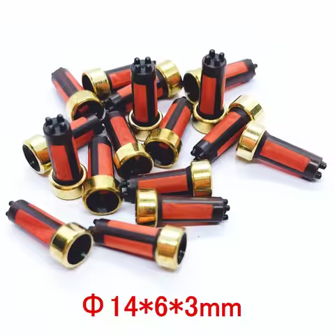 MD619962 Wholesale 100pieces high quality 14*6*3mm fuel injector micro filter for Nissan Pathfinder 