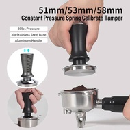 Coffee Tamper Constant Pressure 51MM 53MM 58MM Calibrated 30Lbs For Delonghi Breville Espresso Acces