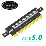 PCI-E 5.0 16X GPU Riser Card | Test Protection Card Graphics Card Extension Adapter