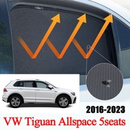 Car Sunshade Curtain For VW Tiguan Allspace 5seats 2016-2023 Magnetic Car Sunshade Front Windshield 