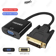 Genuine DVI to VGA converter - FULL VAT, DVI-D to VGA converter, DVi 24+1 to VGA