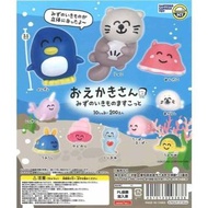 OEKAKISAN海洋生物公仔 三洋堂 扭蛋