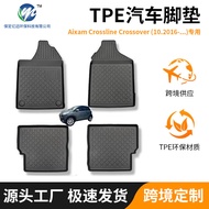 Tikar Kereta Khas Aixam Crossline Tahan Haus Tidak licin Kalis Habuk TPE Surround Penuh