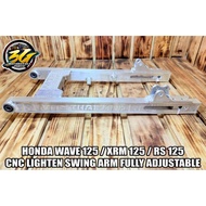 MT8 HONDA WAVE 125 / XRM 125 / RS 125 / WAVE 100 / XRM 110 LIGHTEN SWING ARM FULLY ADJUSTABLE 100%
