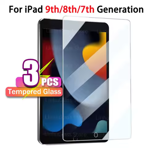 Screen Protector for iPad 9th Generation iPad 8th / 7th Generation Tempered Glass Film For iPad 10.2