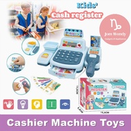 Hot Sale - Cashier Machine Toys Pretend Play Set Supermarket kids Play House Toys Casher Mainan Buda