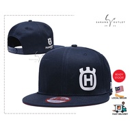 ✔️LIMITED STOCK New Era Husqvarna Motorcycles Snapback Flat Brim Cap. FREE Sticker