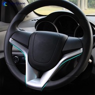 NOBELJIAOO Car Steering Wheel Moulding Cover Trim Insert Sticker Auto Accessories For Chevrolet Cruz