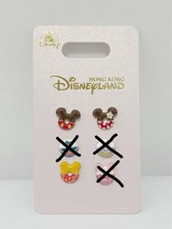 迪士尼米奇米妮唐老鴨黛絲小熊維尼Winnie the Pooh Mickey Mouse Donald Duck 耳環