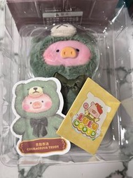 Lulu豬第一代盲盒（綠色勇敢泰迪）