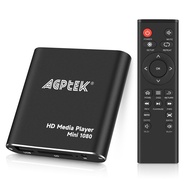 HDMI Media Player, Black Mini 1080p Full-HD Ultra HDMI Digital Media Player for -MKV/RM- HDD USB Dri