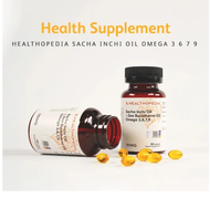 Healthopedia Sacha inchi oil + Sea Buckthorns oil omega 3679 softgel