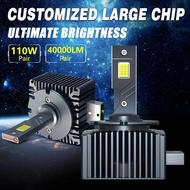 Carshark LED Headlights  D1S D2S D3S D4S D5S D8S Canbus 6000k 110W 40000Lm High Power D1R D2R D3R D4