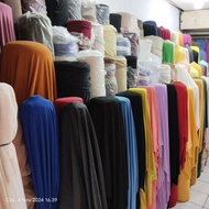 PRICE/ 0.5 M | ORANGE JERSEY FABRIC PREMIUM THICK JERSEY FABRIC/ PREMIUM JERSEY MATERIAL/ KOREAN JER