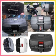 GSB 37L/47L BOX MOTORCYCLE GIVI TOP BOX HELMET EXTRA TRUNK WATERPROOF DETACHABLE HANDLE RACK  Safety