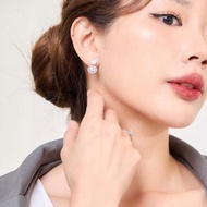 Kind Jewelry ต่างหูติดหู Cara Oval