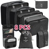 7-in-1 portable suitcase bag travel storage bag travel organizer bag set organizer bag travel bag