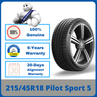 215/45R18 Michelin Pilot Sport 5 PS5 *Year 2022