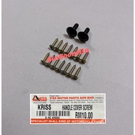 Modenas KRISS110 KRISS-1 Handle Cover Screw #skru kepala kriss110 kriss-1