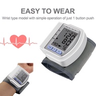 Digital Wrist Blood Pressure Monitor Medical Upper Arm Sphygmomanometer Automatic Tonometer Tensiome