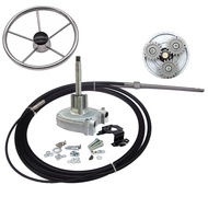 Marine Outboard Motors ระบบพวงมาลัยเครื่องกลสายเคเบิลเกียร์ดาวเคราะห์ 10 -20