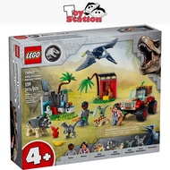 LEGO Jurassic Park 76963 Baby Dinosaur Rescue Center