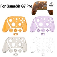 GOGOU Front Faceplate, Replacement Magnetic Gaming Controller Protective ,  Decorative Transparent  