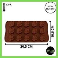 Silicone Chocolate Pudding Mold / Love-Shaped Chocolate Mold / Love-Shaped Jelly Mold