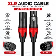 Japan Standard XLR FEMALE Microphone Cable - XLR MALE