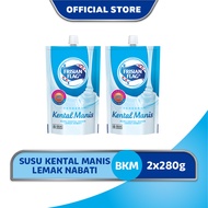 [Paket isi 2] Frisian Flag Kental Manis Pouch 280g