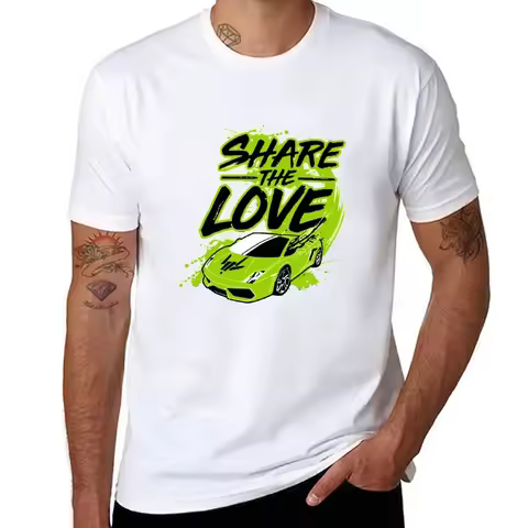 New Youth Share The Love Stephen Sharer Youth Adult T-Shirt blue archive quick-drying mens graphic t