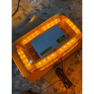 Warning Light Up Roof Truck Bus 12-24 4-SidedVOLT ON 7 MODES 24 Led 306B