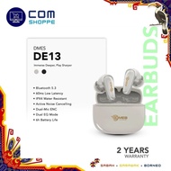 Dmes DE13 ANC Wireless Earbuds Bluetooth 5.3 ENC 4 Mic 60ms Low Latency Dual Mode 10mm Driver IPX4 G